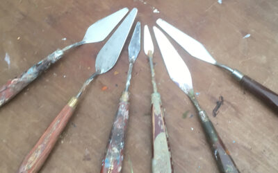 Palette knife array